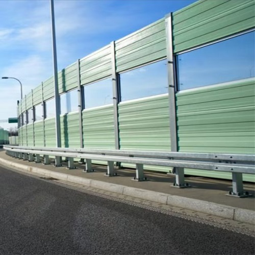 Fiberglass sound barrier