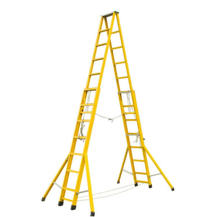 Fiberglass electrical insulation ladder