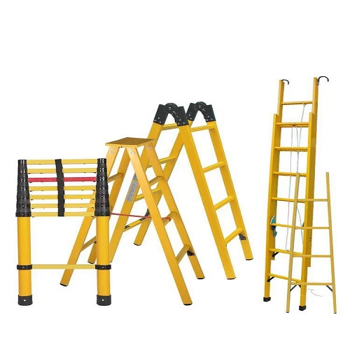 Fiberglass electrical insulation ladder